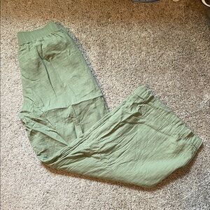 Women’s Wide Leg Cotton Gauze Pants